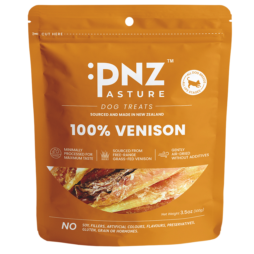 PNZ 牧埸滋味 狗零食 風乾鹿筋條 100g (2003009)