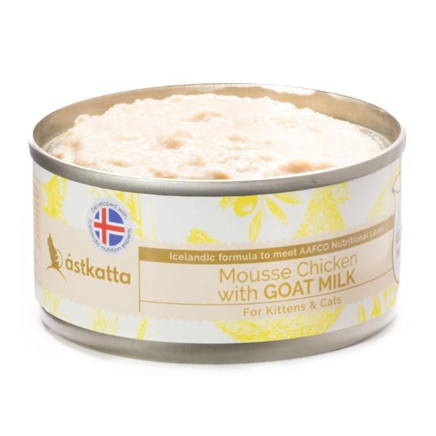 Astkatta 貓罐 雞肉羊奶慕絲 80g