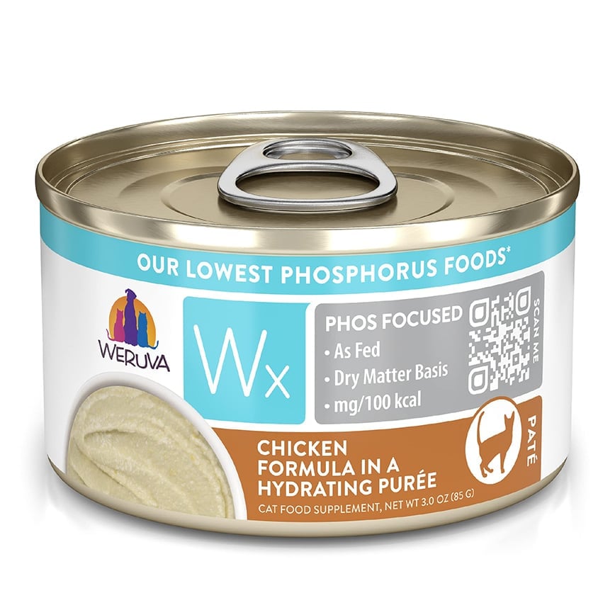 WeRuVa 貓罐頭 主食罐 Wx Phos Focused 系列 雞湯、雞肉泥 3oz (003157)