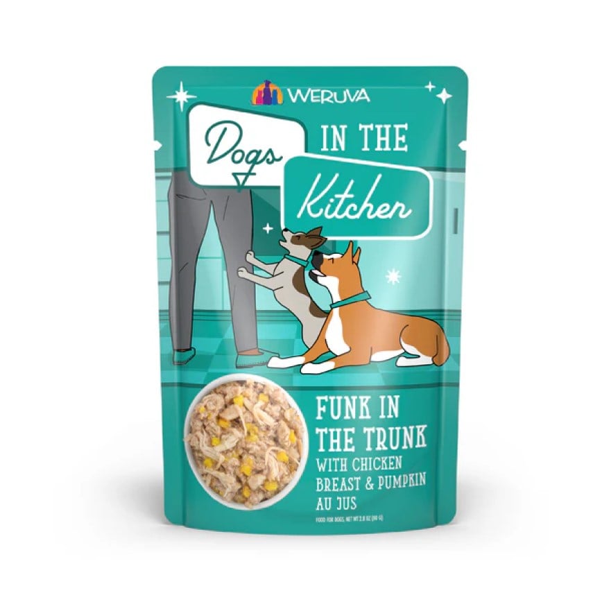WeRuVa DITK pouch Funk in the Trunk with Chicken Breast & Pumpkin Au Jus 2.8oz (003169)