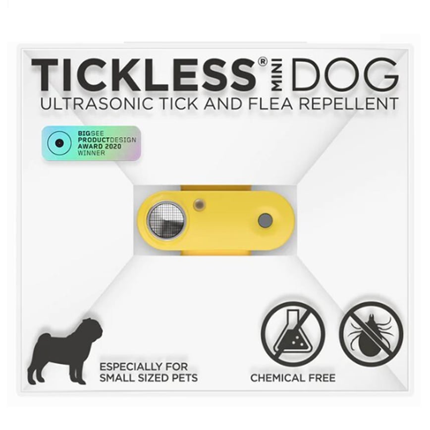 TICKLESS皇蚤寳 充電版 檸檬黃 (貓犬用) (TLP09)