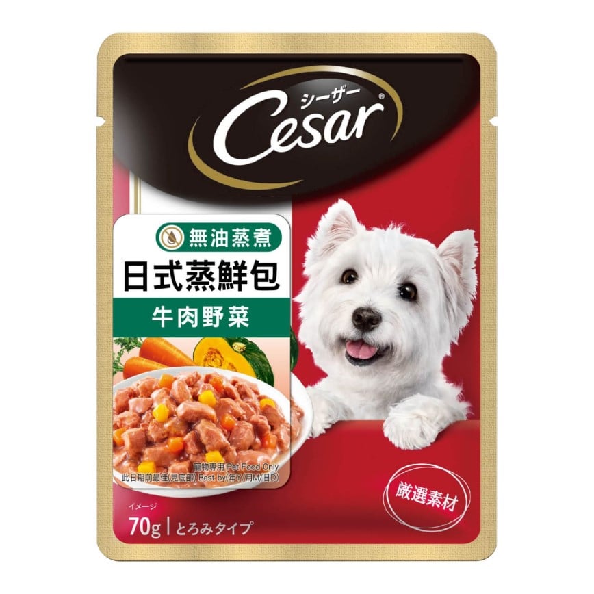 Cesar 狗濕糧 牛肉蔬菜 70g