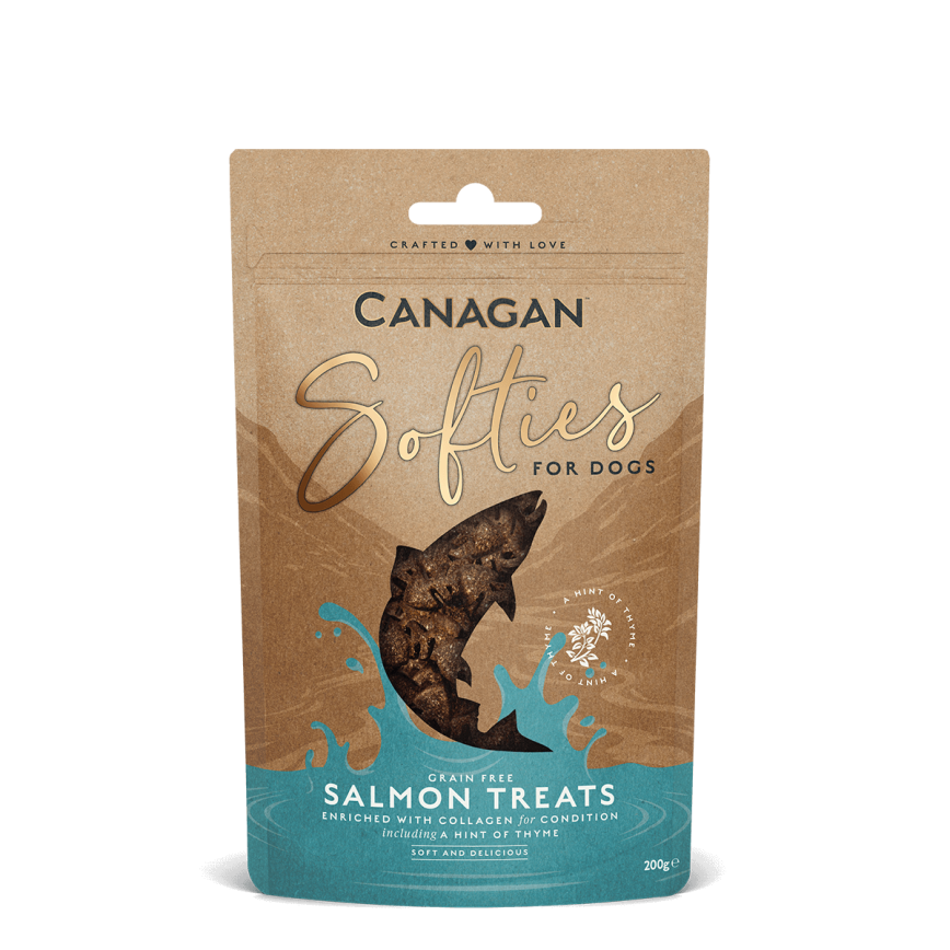 CANAGAN 狗小食 膠原蛋白三文魚粒 200g (SMS)