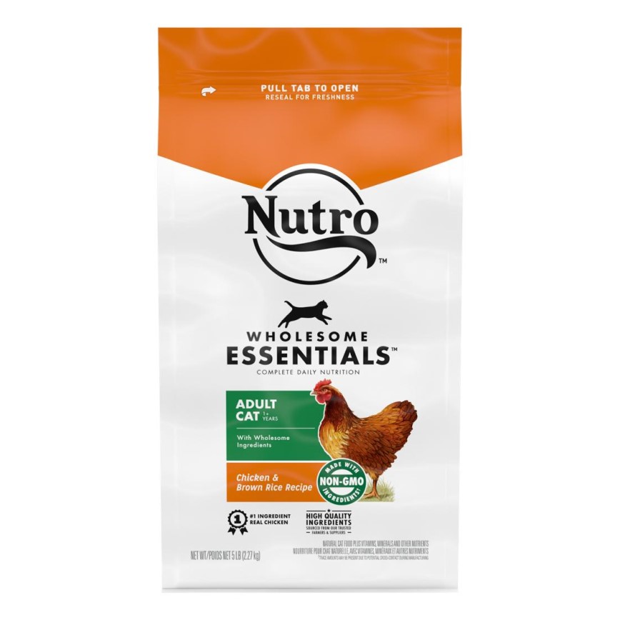 Nutro 成貓糧 全護營養系列 農場鮮雞及糙米 5lb (10274221)