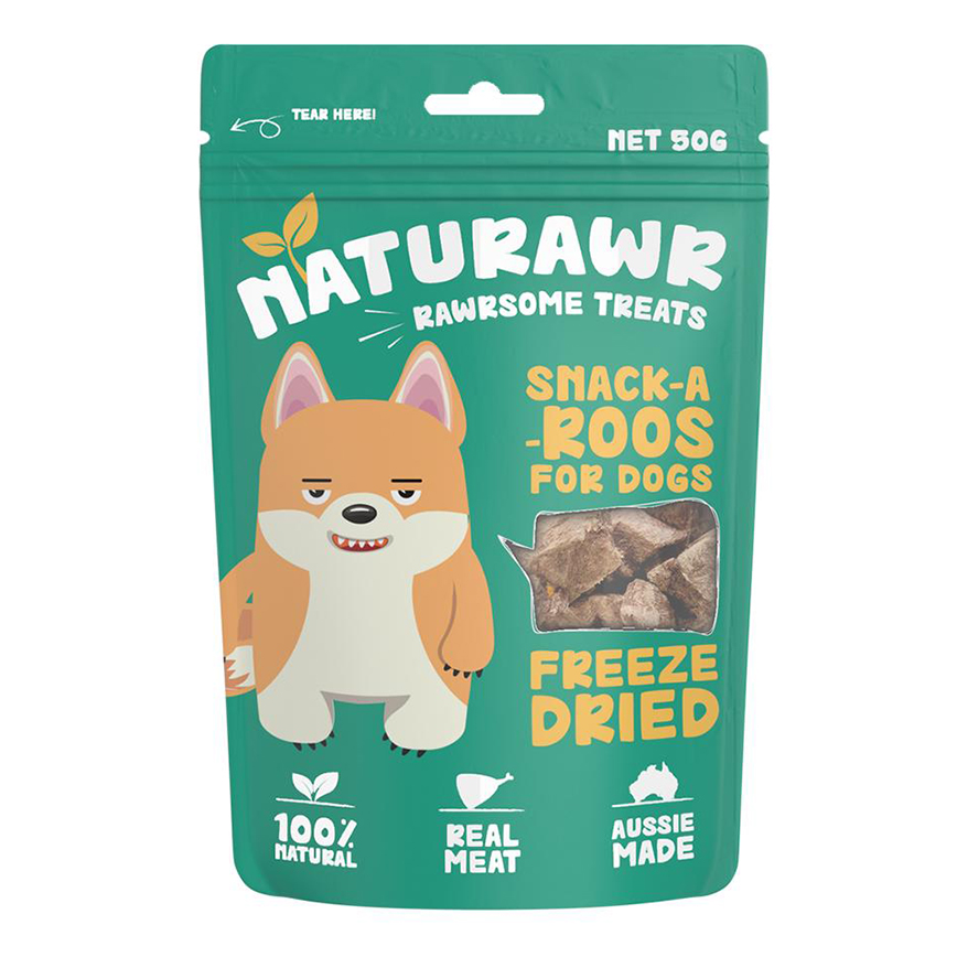 NATURAWR 犬用凍乾小食 袋鼠肉 50g (NR-00084)