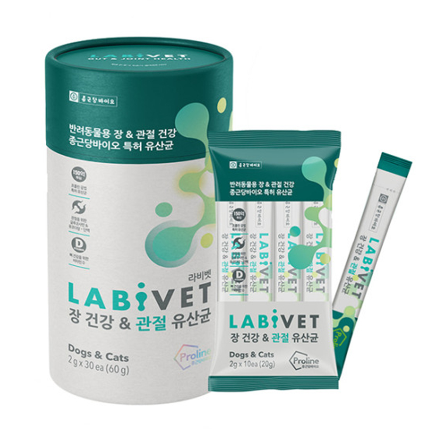 LABIVET 寵物食用益生菌 (腸道+關節) 60g (LV02)
