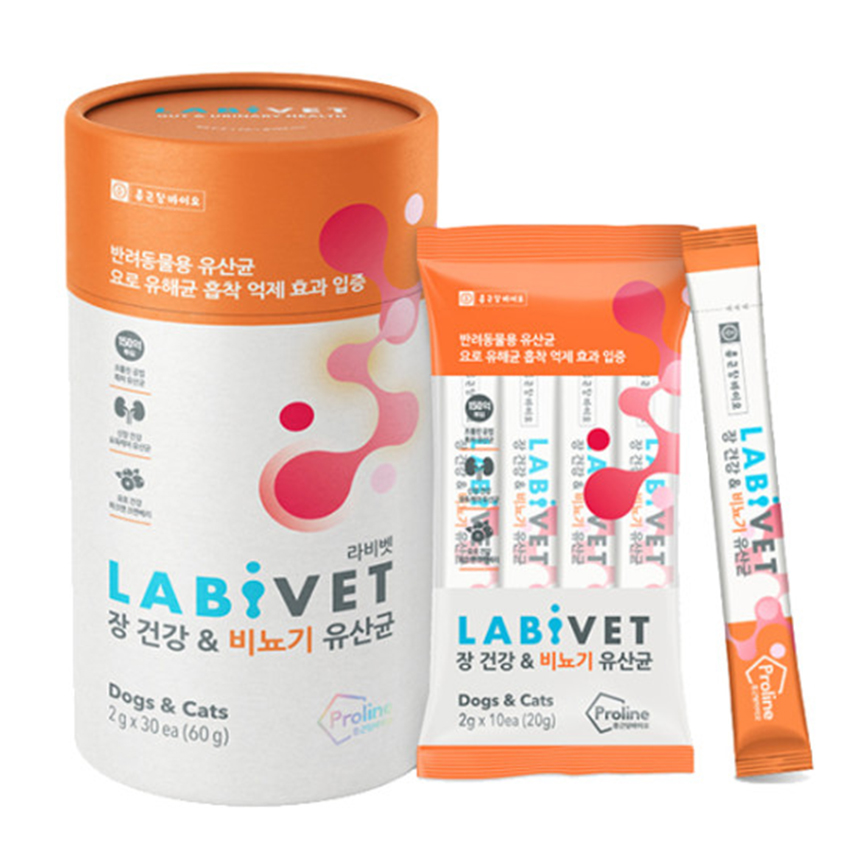 LABIVET 寵物食用益生菌 (腸道+泌尿系統) 60g (LV04)
