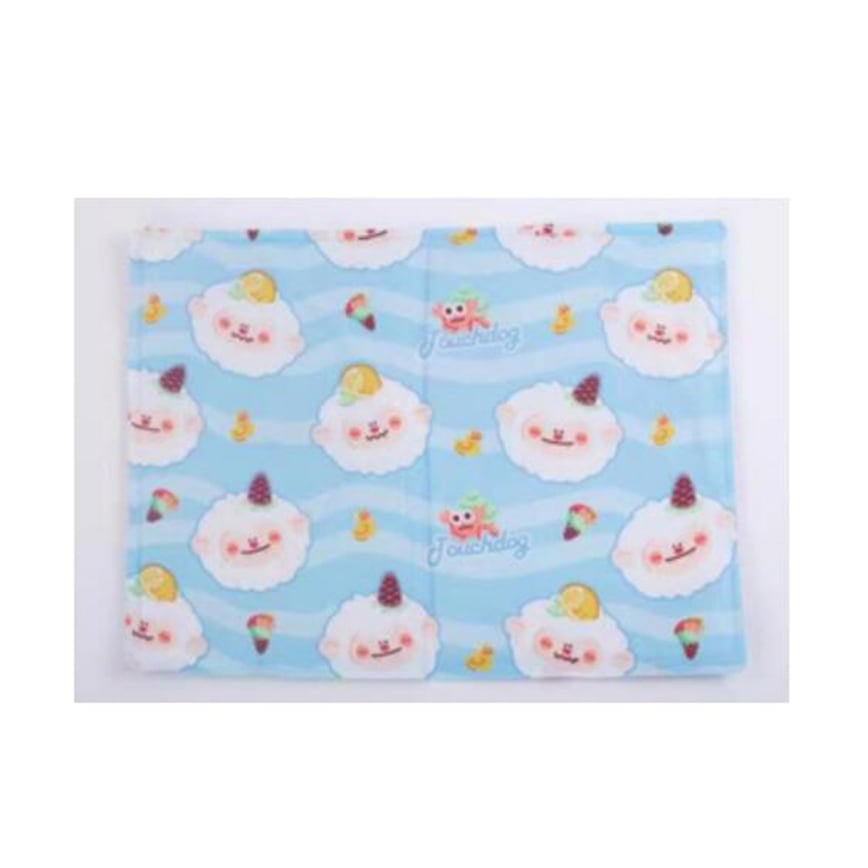 TOUCHDOG 寵物床墊 KUKU果汁窩墊 S 藍色 55x65cm (TDBE0205A-S)