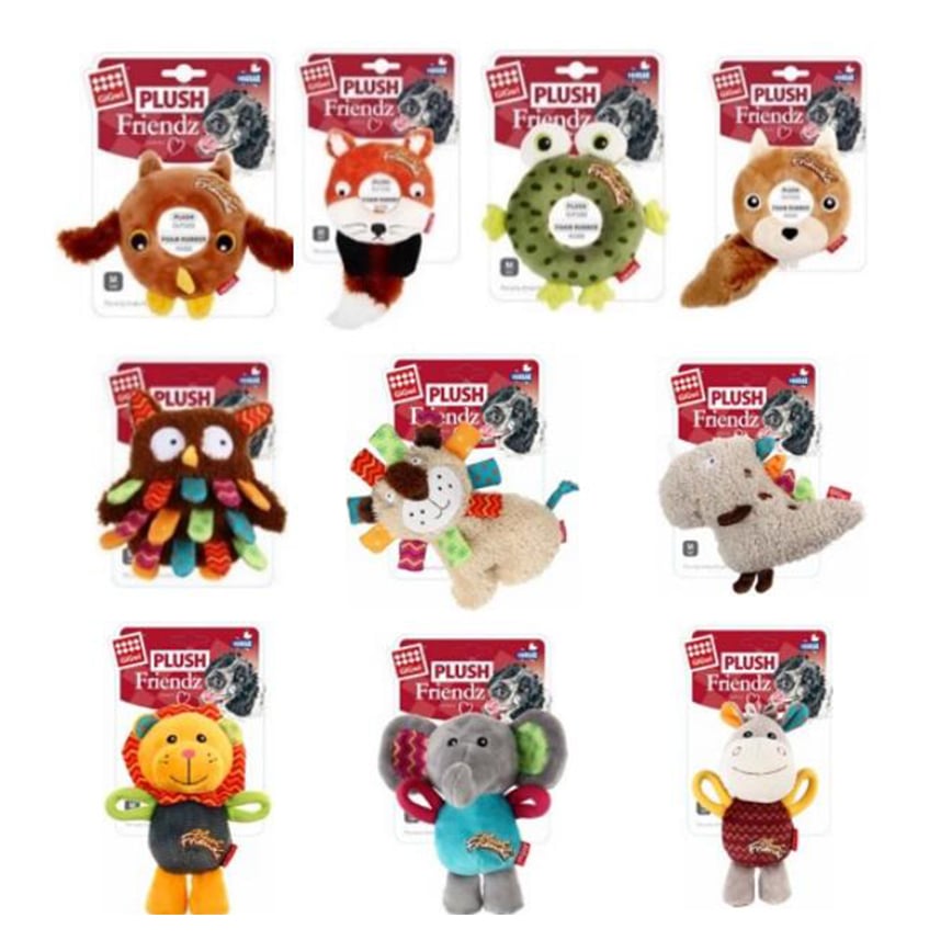 GiGwi Plush Friendz中小型犬系列 (款式隨機) (6137/8457)