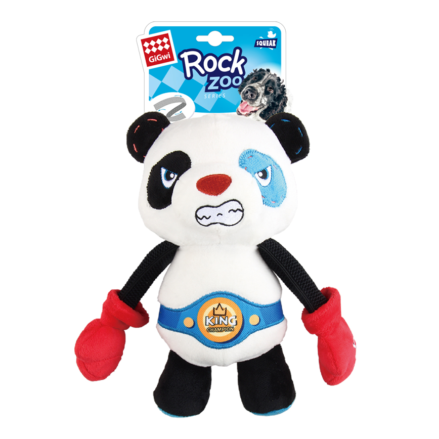 GiGwi Rock Zoo拳擊手系列 金牌熊貓 (6777)