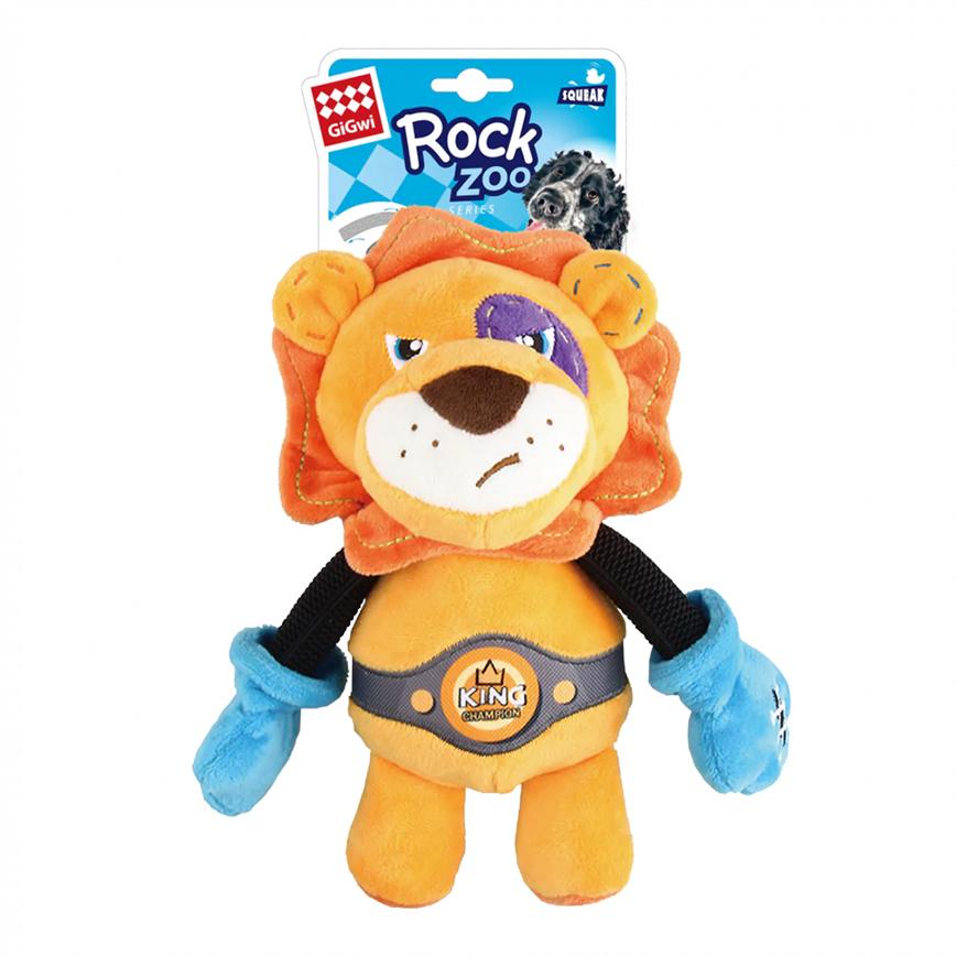 GiGwi Rock Zoo拳擊手系列 金牌獅子 (6778)