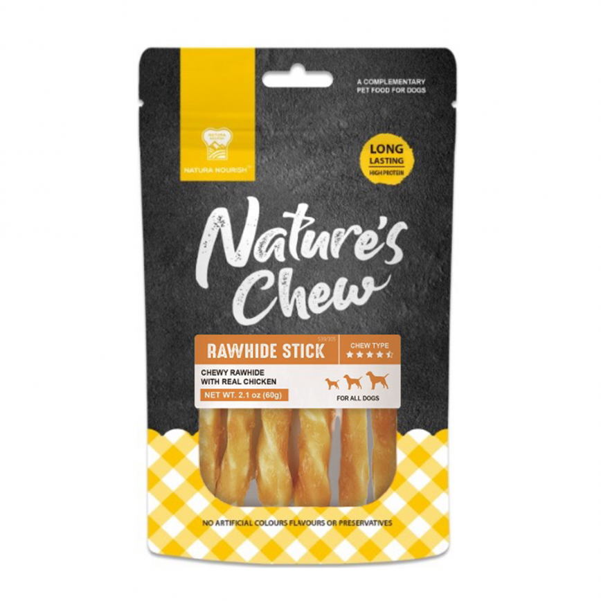 NATURA NOURISH Nature's Chew 雞肉牛扭棒 60g (DT72235) 