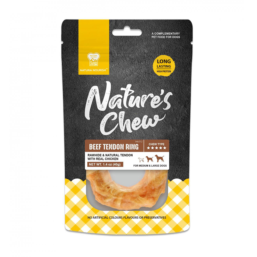 NATURA NOURISH Nature's Chew 雞肉牛筋圈 40g (DT72096)