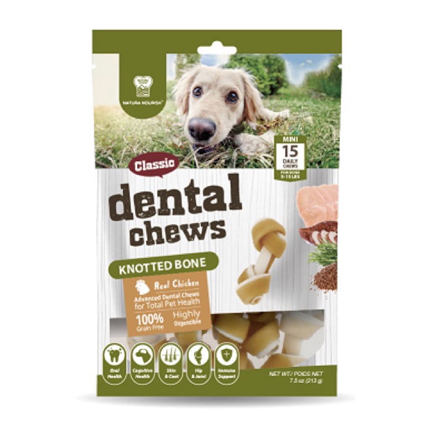 NATURA NOURISH Dental Chews 雞肉味迷你潔齒骨 213g (DT71655) 