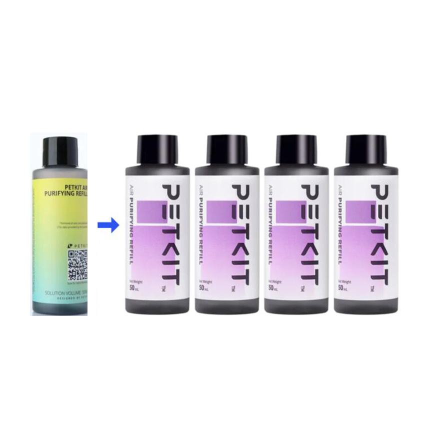 PETKIT Pura X 除臭滅菌淨化液 50ml x4⽀ (pkt3s) 圖 2