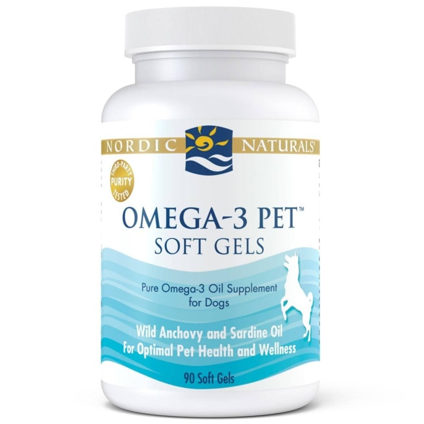 Nordic Naturals Omega-3 Pet Soft Gels for Dogs 軟凝膠90粒 (犬用)