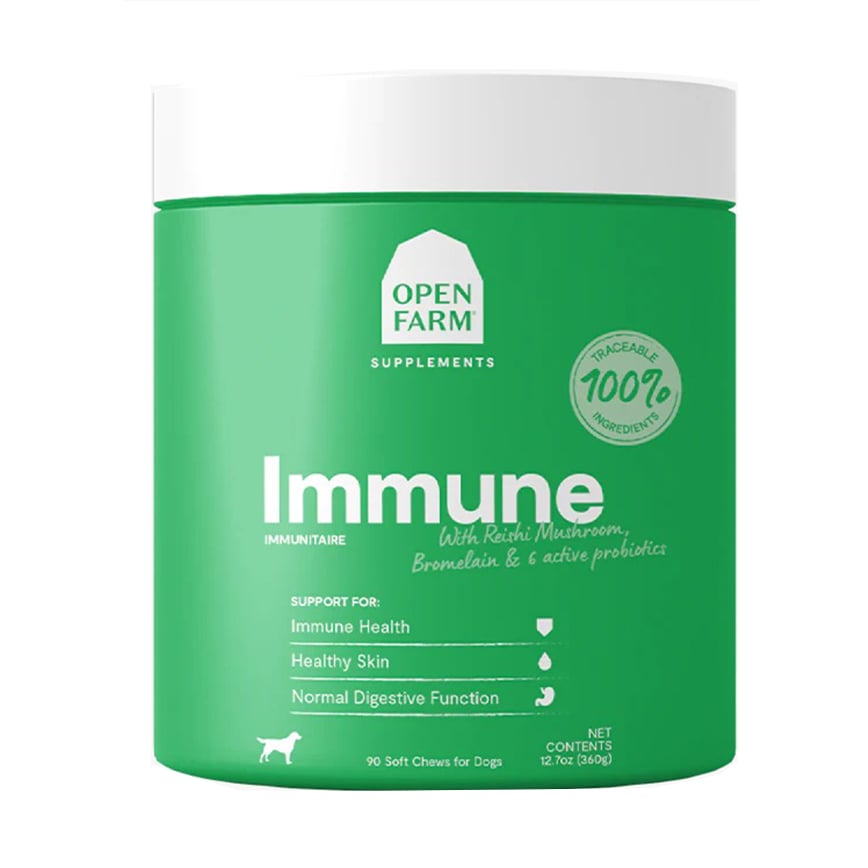 Open Farm 犬用增强免疫力營養補充品 90粒 12.7oz (OFS-I)