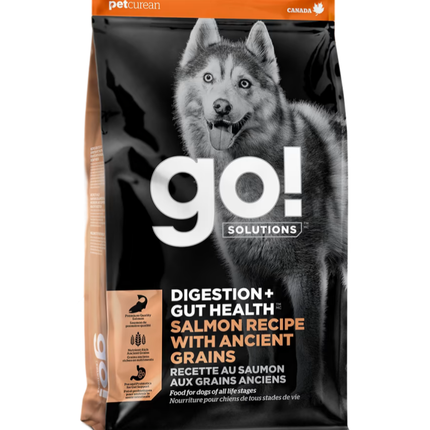 GO! SOLUTIONS 狗糧 古早穀物腸胃保健系列 三文魚 3.5lb (FG00695)