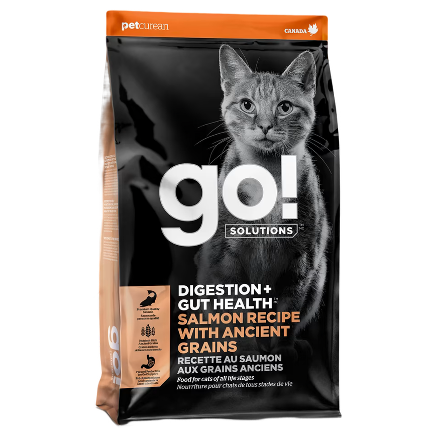 GO! SOLUTIONS 貓糧 古早穀物腸胃保健系列 三文魚 3lb (FG00440T)