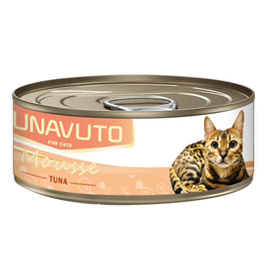 NUNAVUTO 貓罐頭 慕斯系列 吞拿魚 60g (NU203212) 圖 1