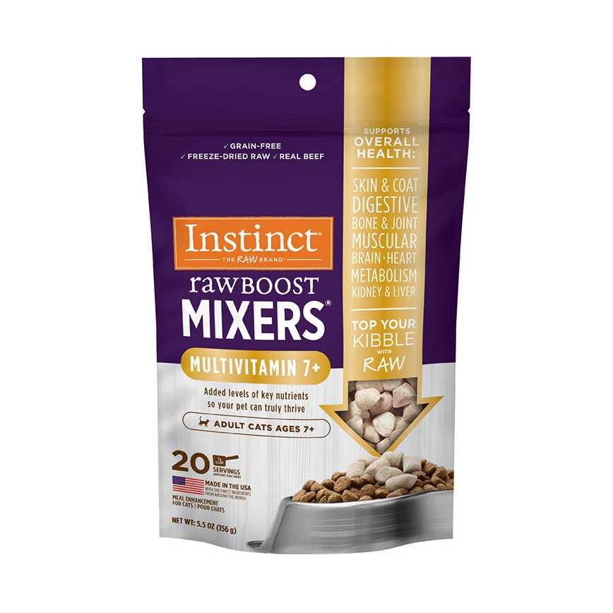 Instinct 本能 貓凍乾小食 7歲以上 多種維他命配方 0.75oz (600718)