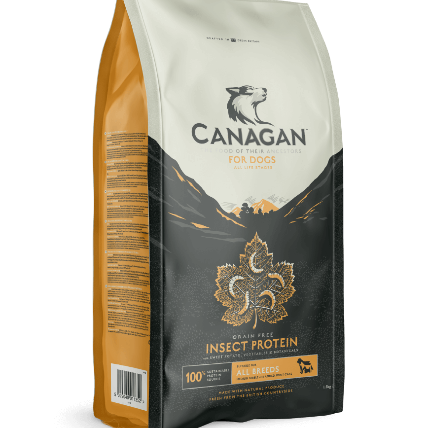 CANAGAN原之選 狗糧 無穀物狗糧 蟲蟲蛋白 標準粒 1.5kg (GN1)