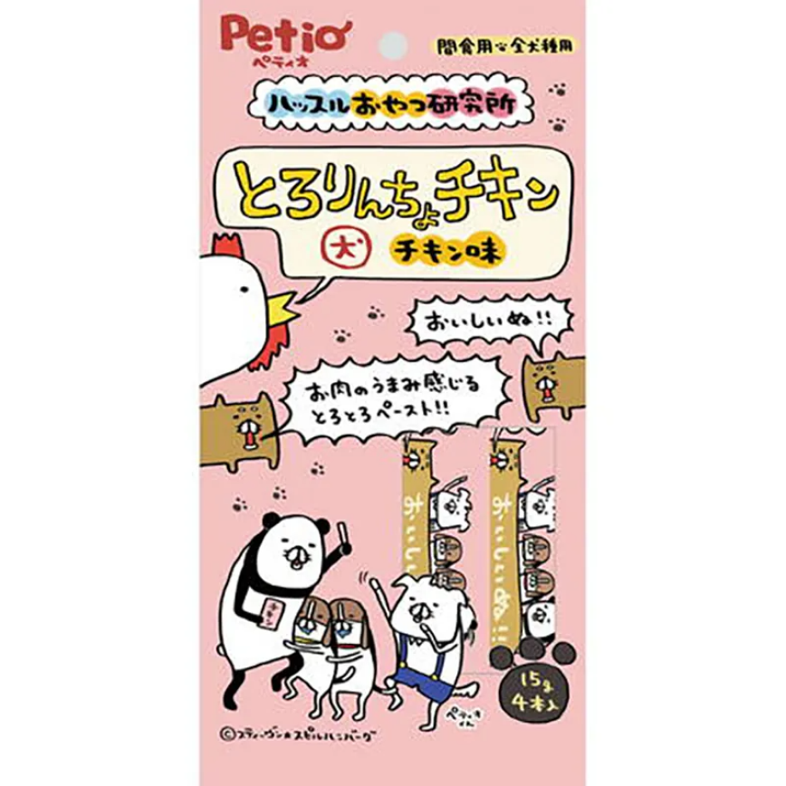 Petio 狗零食 水分補充雞肉肉醬 15gx4本 (90503145)