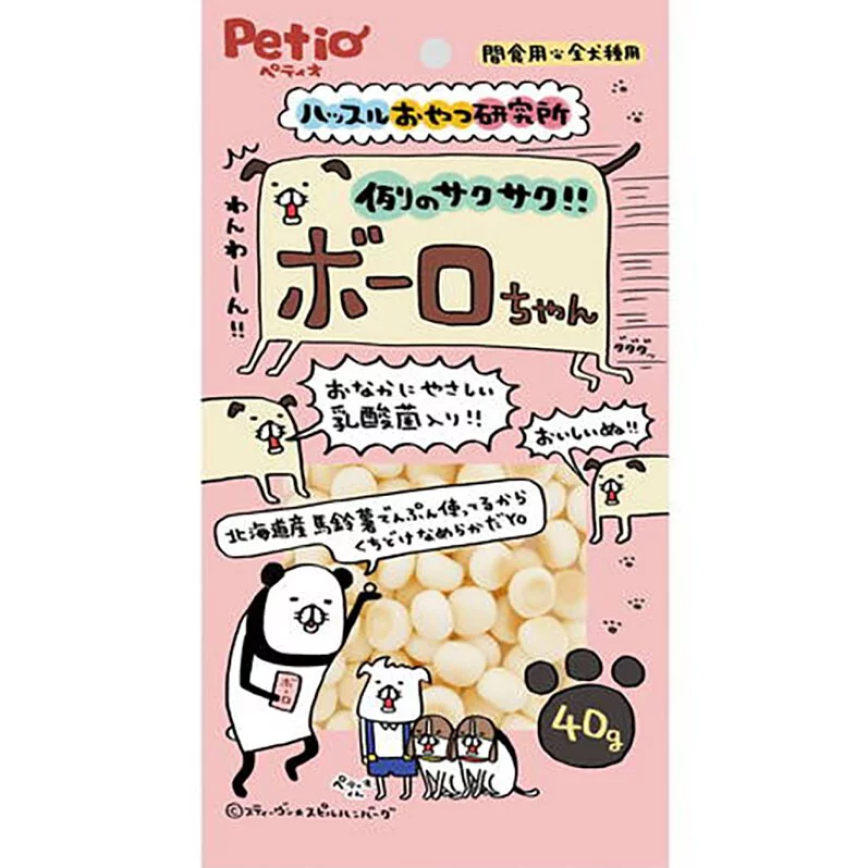 Petio 日本產 狗零食 乳酸菌小饅頭餅乾 腸胃健康配方 40g (90503159)