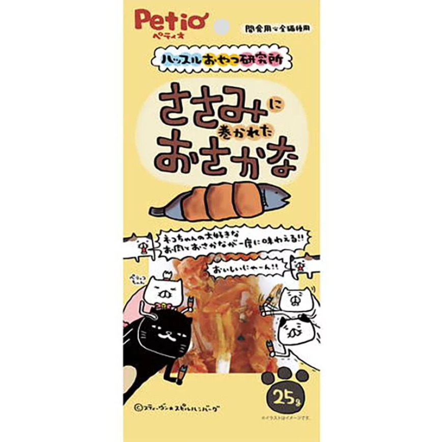 Petio 貓零食 低脂健康雞柳肉沙甸魚卷 (DHA・EPA+) 25g (90603131)