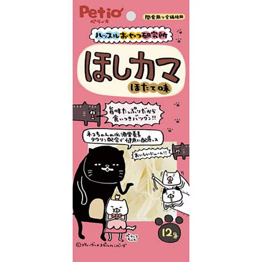 Petio 日本產 貓零食 白身魚魚乾 扇貝味 12g (90603132)