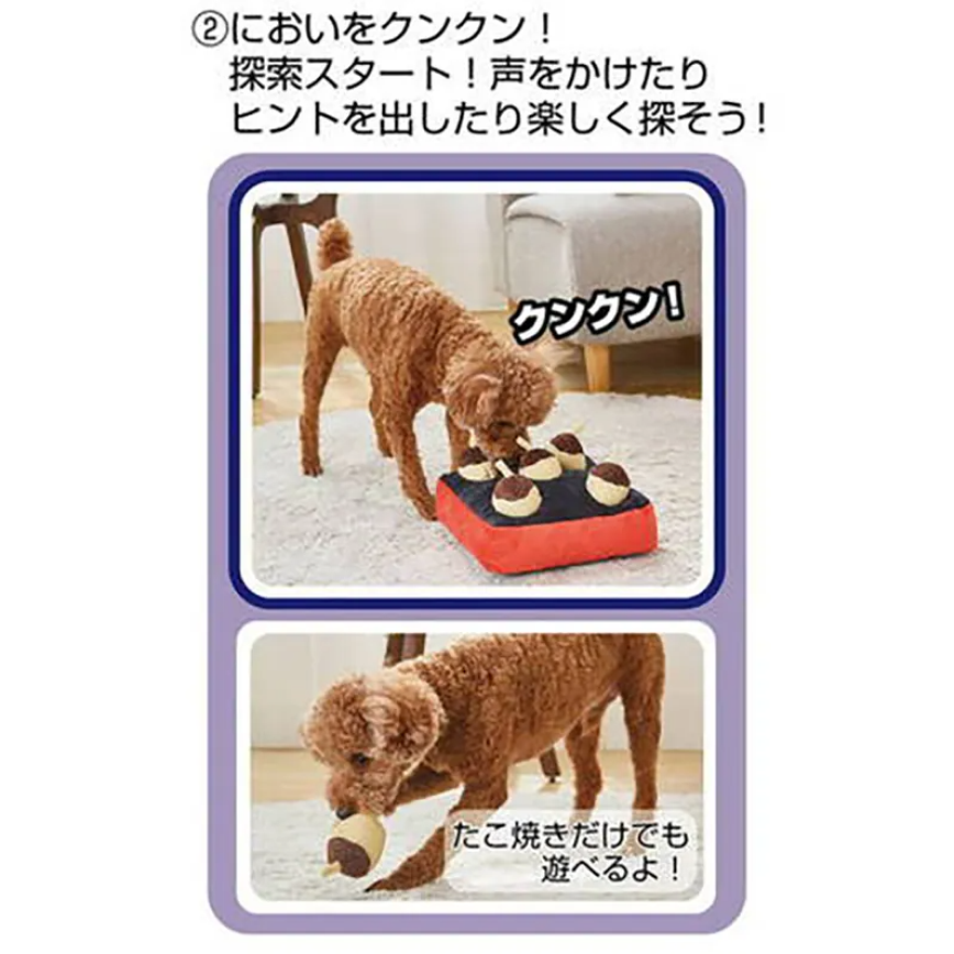 Petio Ethical Door 狗玩具 互動藏寶毛絨發聲 章魚燒 (91603354) 圖 3