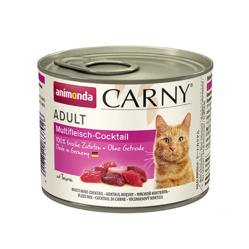 Animonda Carny 無穀物成貓主食罐 經典鮮肉拼盤 200g (90401182)