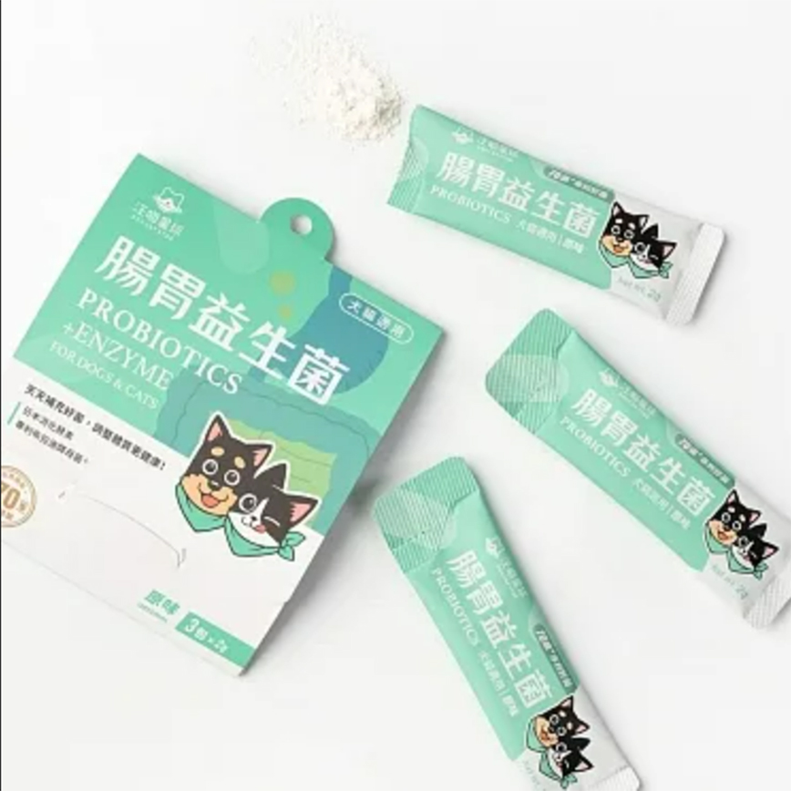 汪喵星球 益生菌 DogCatStar 腸胃益生菌 原味 一組2g*3 (貓犬用) (HS737) 圖 1