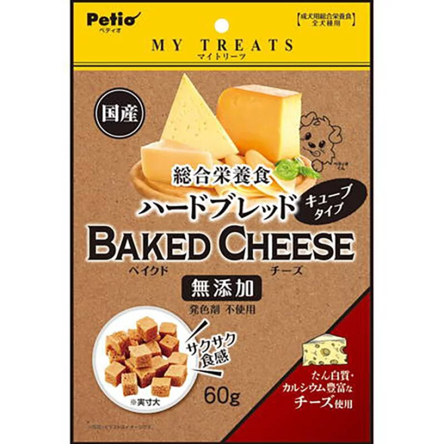 Petio 日本產 狗零食 脆脆麵包烤芝士粒 60g (90503146)