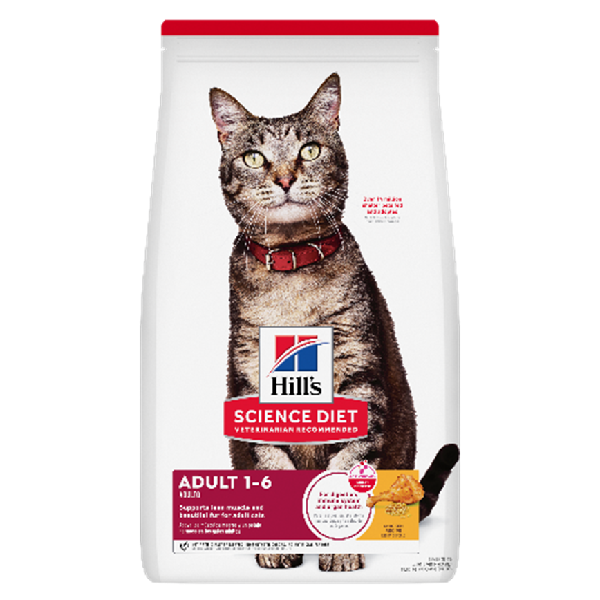 Hills 貓糧 成貓 1-6 Adult 1-6 4kg (10298HG) (新舊包裝隨機發貨) 圖 2