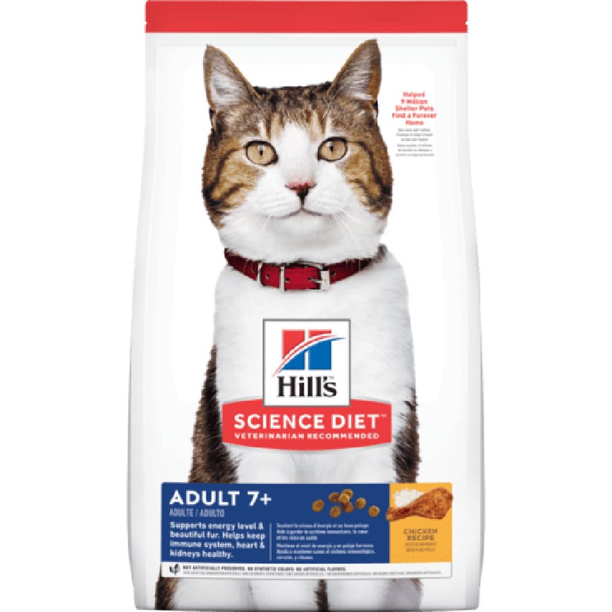 Hills 貓糧 高齡貓配方 Adult 7+ 10kg (10311HG)