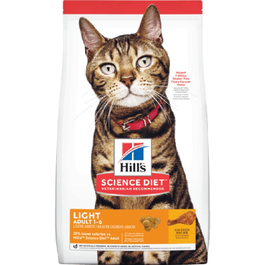 Hills 貓糧 成貓減肥配方 6kg