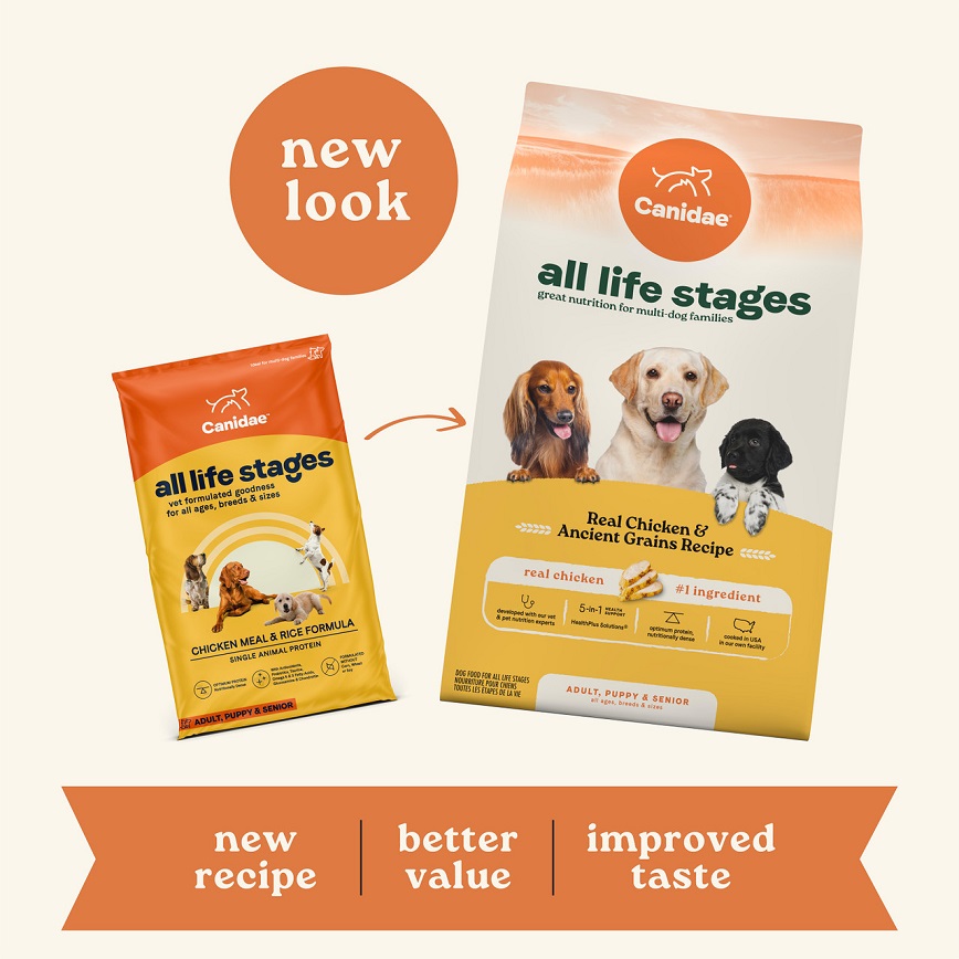 CANIDAE 咖比 狗糧 life stages 雞肉糙米配方 40lb (1140H) (新包裝) 圖 2