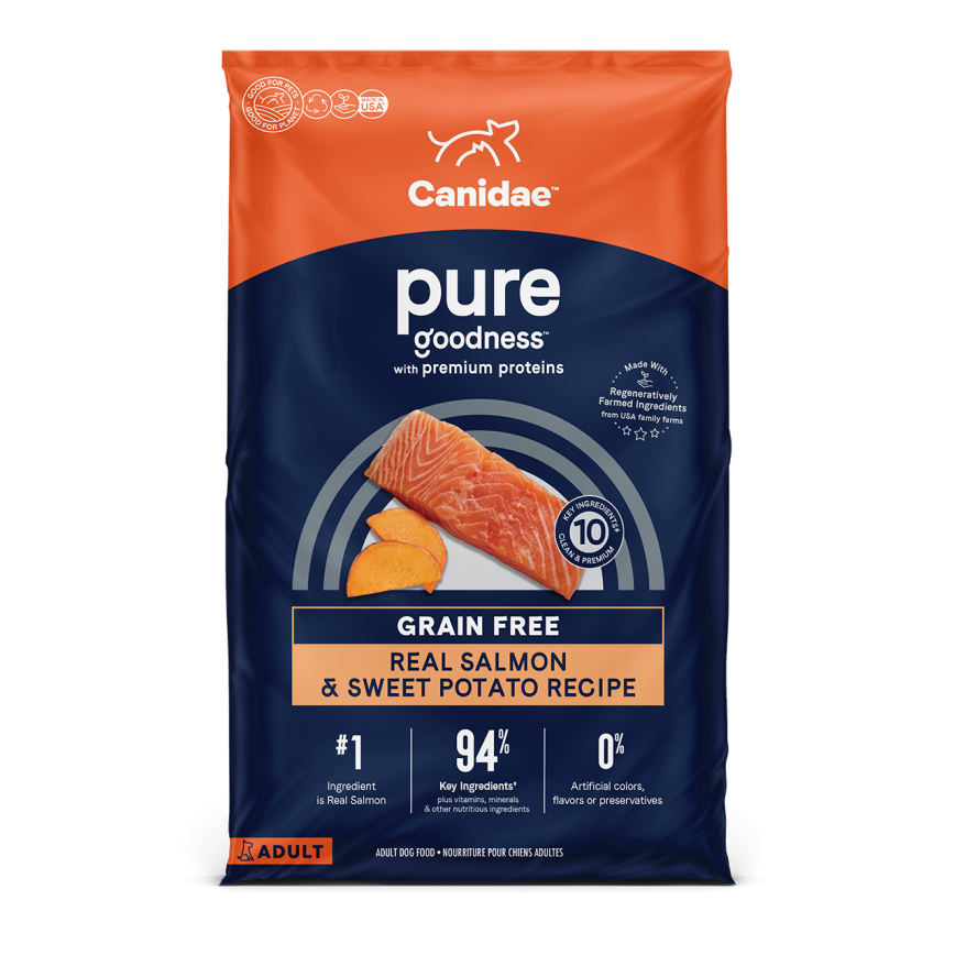 CANIDAE 咖比 狗糧 無穀物海洋成犬配方(三文魚&甜薯) 22lbs (1340A) 圖 2