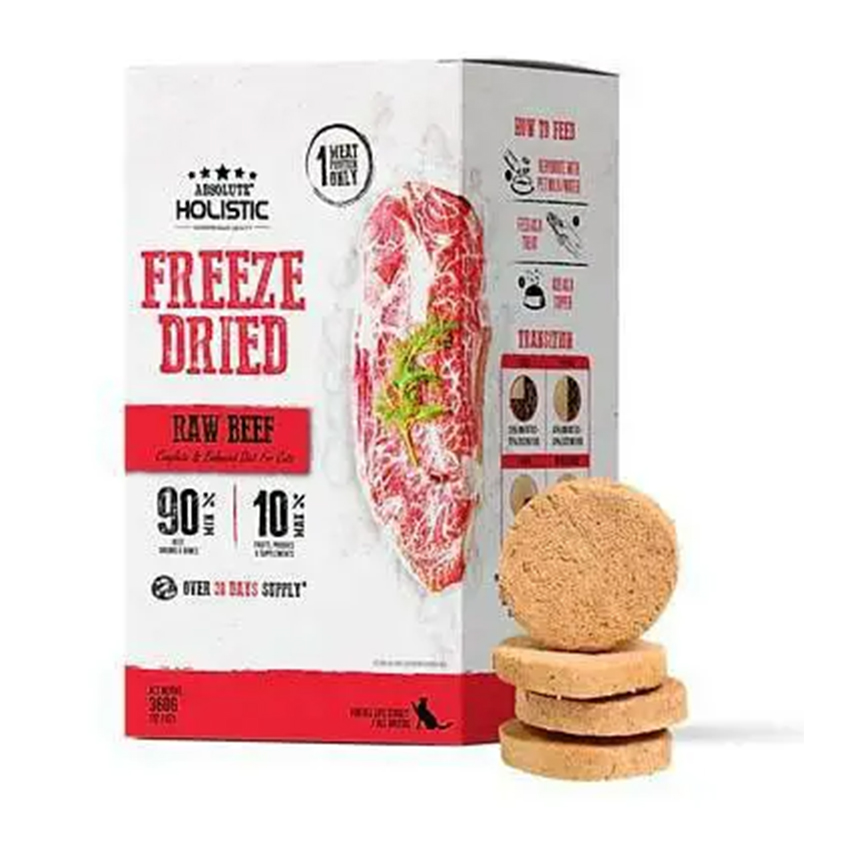 Absolute Holistic 貓糧 凍乾營養肉餅 牛肉 360g (AF-8523) 
