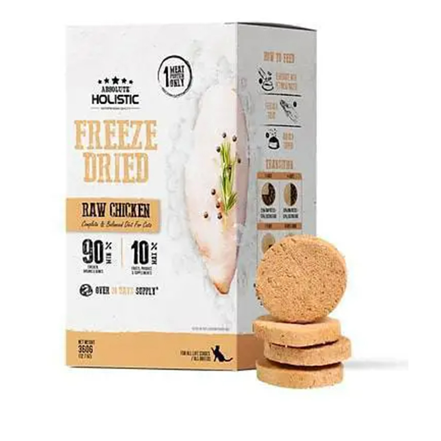 Absolute Holistic 貓糧 凍乾營養肉餅 雞肉 360g (AF-8530) 