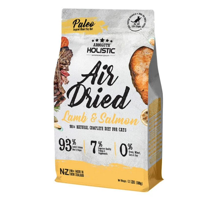 Absolute Holistic 貓糧 無穀主食糧 羊肉+三文魚 500g (AD-6673) 