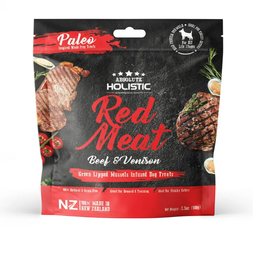 Absolute Holistic 狗糧 無穀主食糧 牛肉+鹿肉 100g (AD-2065) 