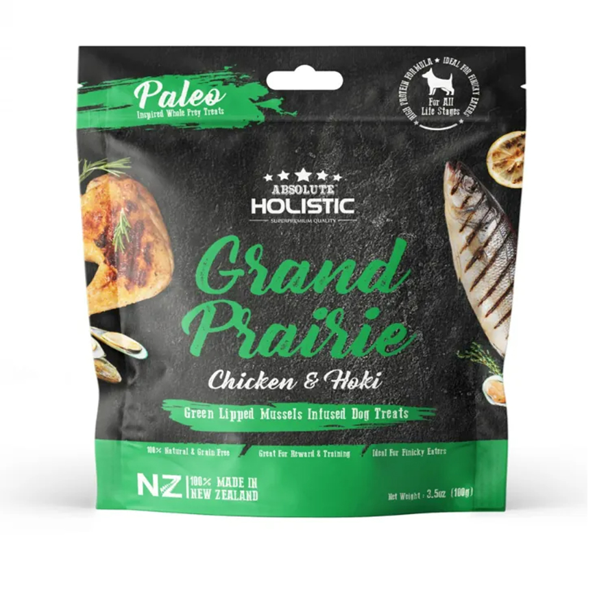 Absolute Holistic 狗糧 無穀主食糧 雞肉+長尾鱈魚 100g (AD-2034) 