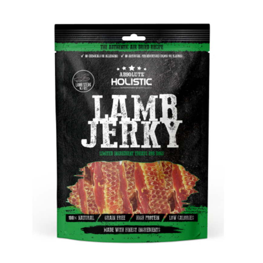 Absolute Holistic 高級純天然狗小食 鮮羊肉塊 100g (MJ-02L/AJ-0021L) (新舊包裝隨機發貨) 圖 2