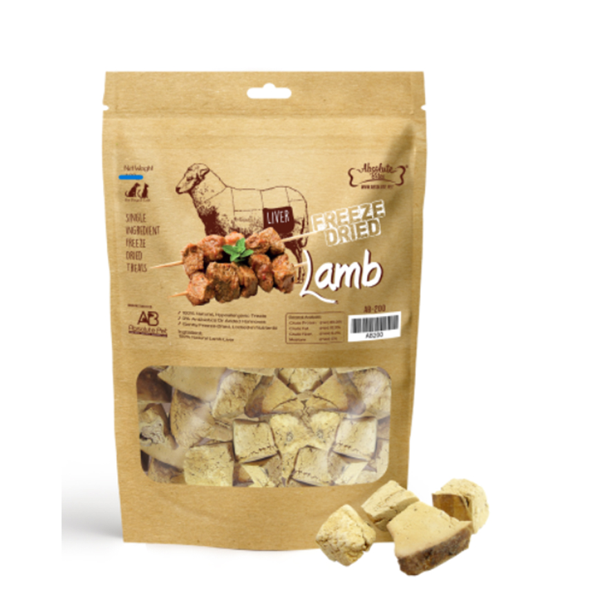 Absolute Bites 貓狗小食 滋味羊肝 50g (AB-200) 