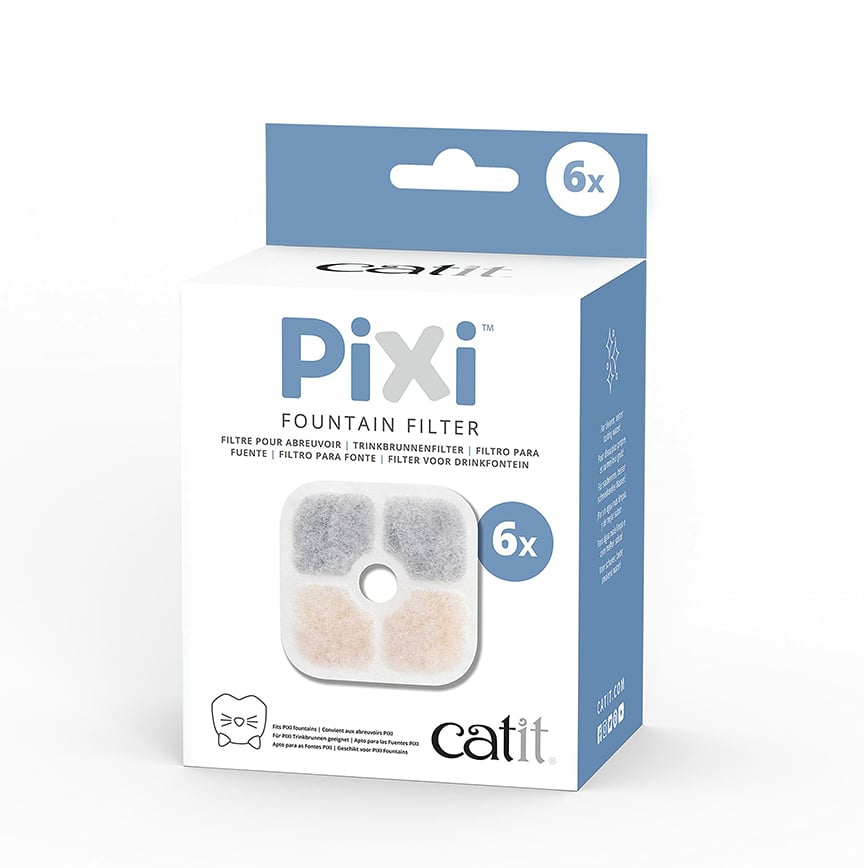 Catit PiXi 飲水機濾芯 6片裝 (43722) 