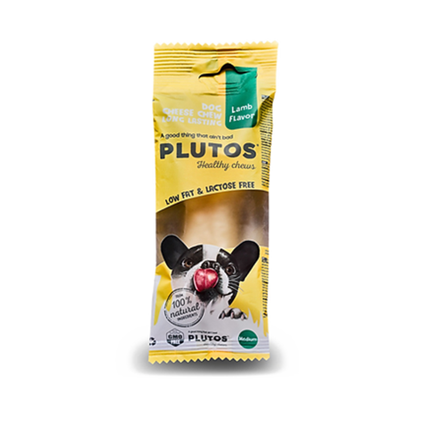 PLUTOS 狗小食 羊肉味芝士骨 中 (PLUTOS 271)