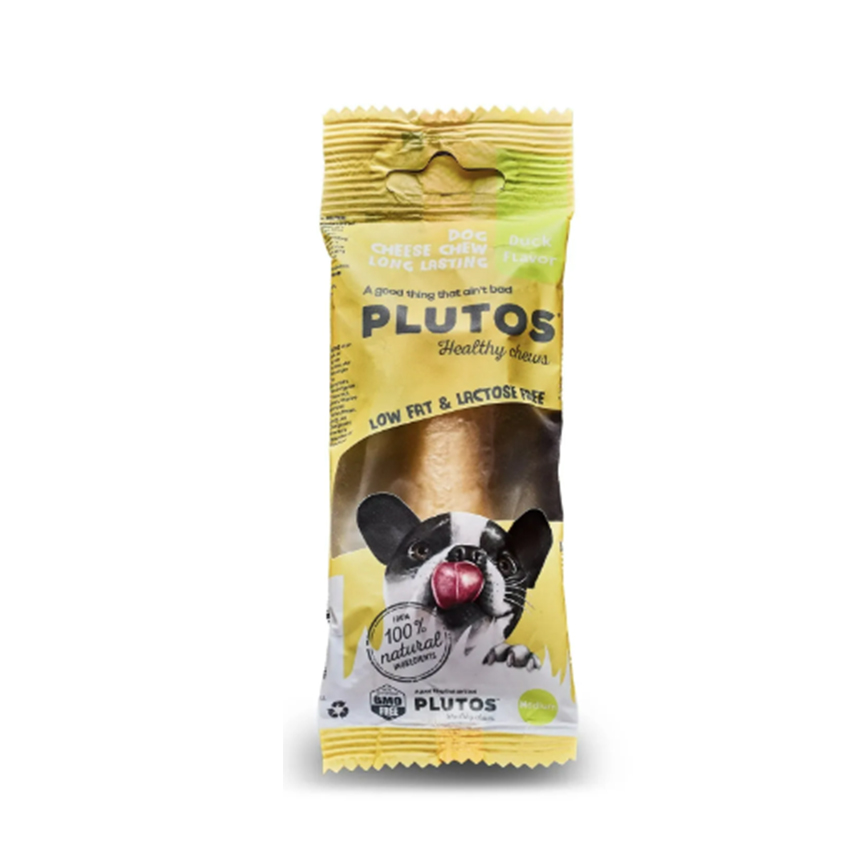 PLUTOS 狗小食 鴨肉味芝士骨 中 (PLUTOS 274)