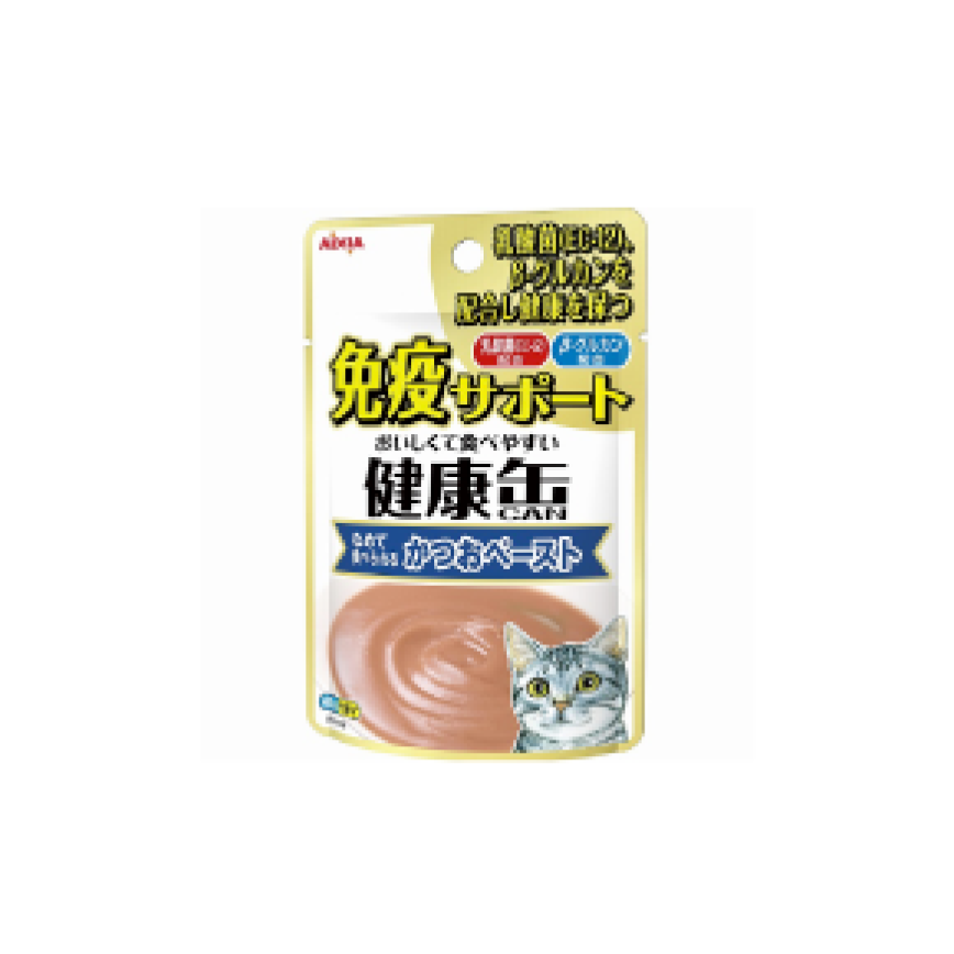 AIXIA 愛喜雅 貓濕糧 增強免疫力系列 鰹魚肉泥味 40g (KPM-2)